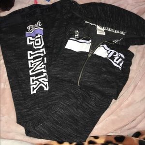 PINK Joggers Set Small